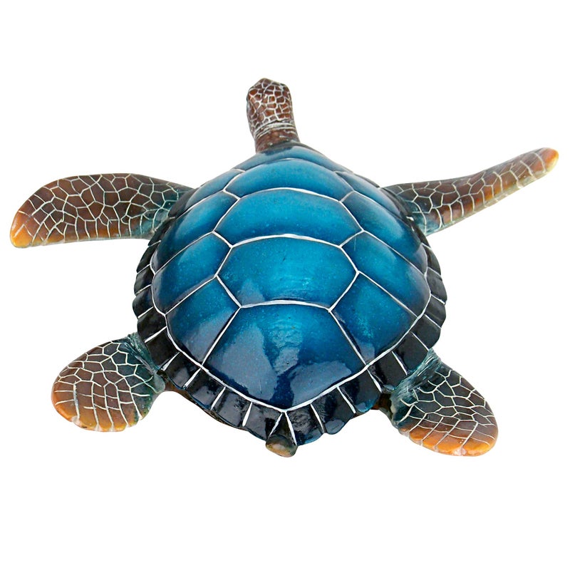 Design Toscano Large Blue SEA Turtle Statue - Image 5